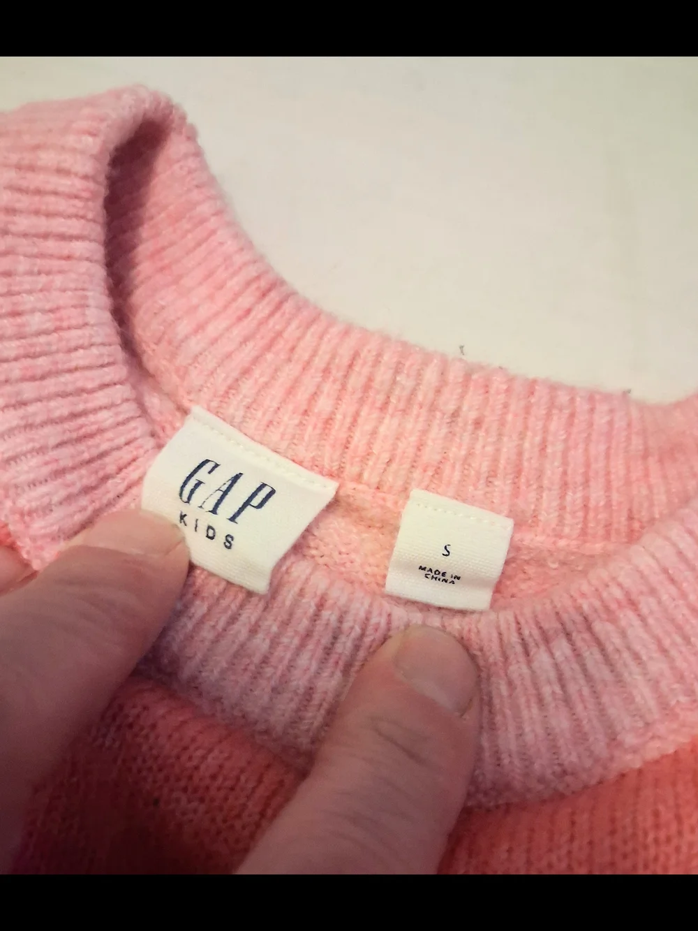 Gap Girls Striped Multicolor Knit Sweater Dress Small